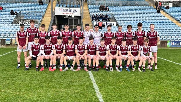 The Galway minor footballers. 