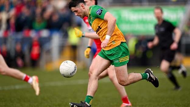 Donegal's Ryan McHugh in Allianz Football League action. Photo by Ramsey Cardy/Sportsfile