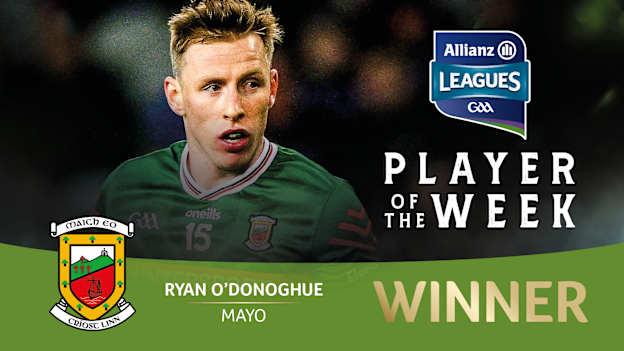 GAA.ie Footballer of the Week Ryan O'Donoghue.