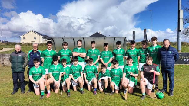 The Clonguish U-16 hurlers. 