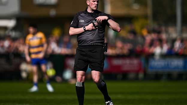 Thomas Murphy will referee the Dalata Hotel Group All-Ireland U20 Football Final. Photo by Ben McShane/Sportsfile