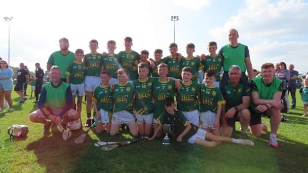 The Toomevara U-13 team that won a Tipperary title this year. 