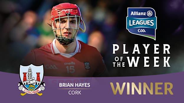 Brian Hayes is this week's GAA.ie Hurler of the Week.