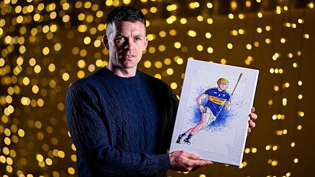 Pádraic Maher stands for a portrait during the launch of TG4's award-winning Laochra Gael series at the Light House Cinema in Dublin. The Gaelic sport biography series returns with eight new GAA legends profiled for Season 23. Photo by Seb Daly/Sportsfile.