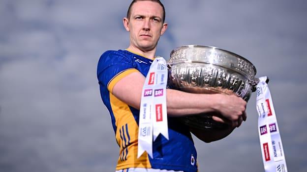 Longford's Paddy Fox pictured at the launch of the Leinster SFC. Photo by Piaras Ó Mídheach/Sportsfile