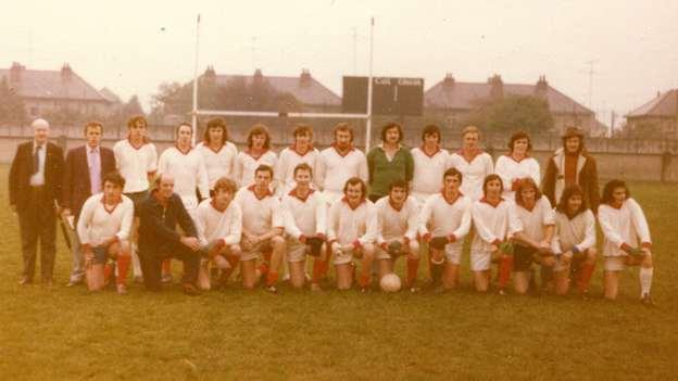 The Cuala Casements team that won the 1973 An Corn Plant, a year before Cuala GAA club was formed. 1