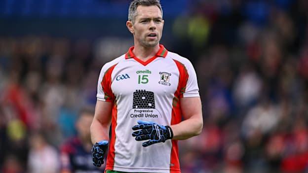 Dean Rock in action for Ballymun Kickhams in the 2024 Dublin SFC. Photo by Ben McShane/Sportsfile