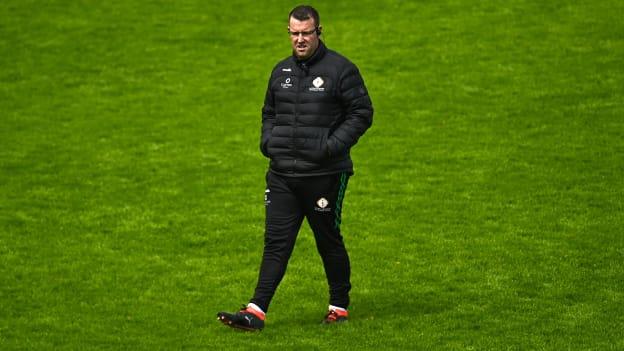 Michael Maher remains in charge of the London senior football team for 2024. Photo by Eóin Noonan Sportsfile
