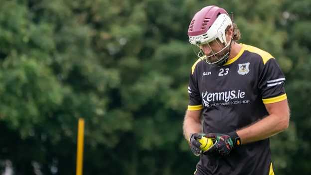 Pictured is Ryan Dennis of the Galway City Rapparees. 
