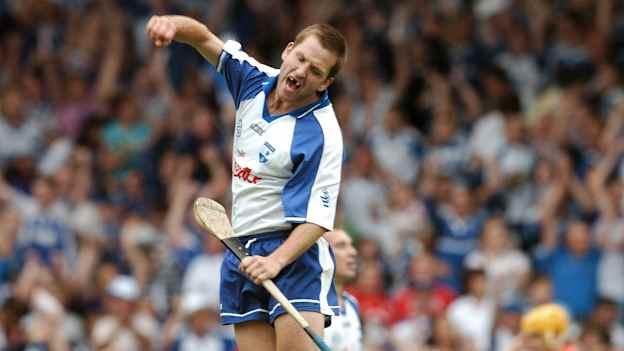 Waterford's Ken McGrath celebrates at the final whistle. Guinness Munster Senior Hurling Championship Semi-Final, Cork v Waterford, Semple Stadium, Thurles, Co. Tipperary. Picture credit: Matt Browne / SPORTSFILE.