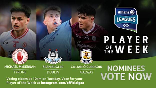 GAA.ie Footballer of the Week nominees
