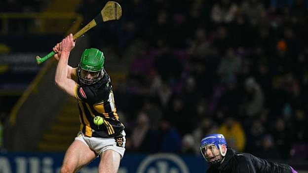 Martin Keoghan of Kilkenny shoots past Wexford goalkeeper Mark Fanning to score his side's first goal, in the 23rd minute, during the Allianz Hurling League Division 1A match between Wexford and Kilkenny at Chadwicks Wexford Park in Wexford. Photo by Ray McManus/Sportsfile.