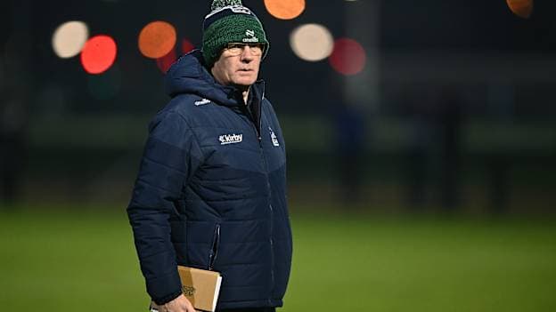 UL manager Brian Ryan. Photo by Piaras Ó Mídheach/Sportsfile