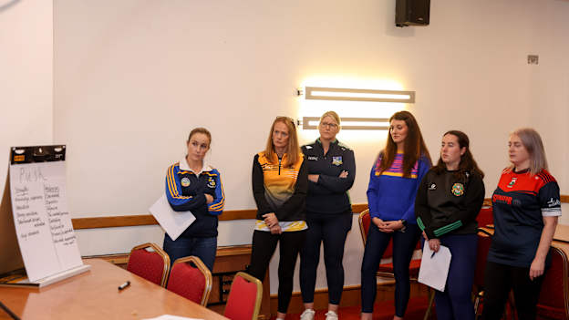 Participants during the Leading Munster Females Graduation ceremony at Mallow GAA Sports Complex in Cork. Photo by Michael P Ryan/Sportsfile.