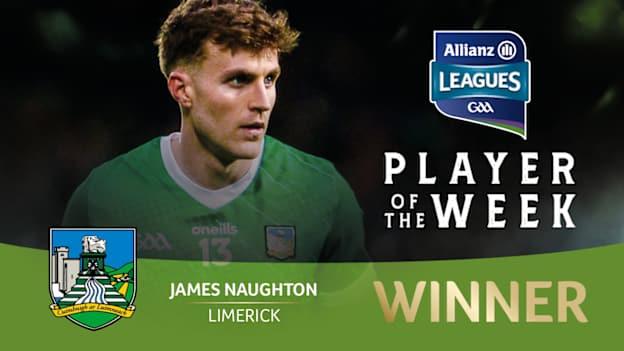 GAA.ie Footballer of the Week James Naughton.