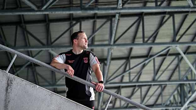 Mayo senior football team manager Andy Moran pictured ahead of the All-Ireland SFC Final.