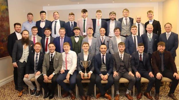The 2023 Kerry Intermediate Championship winning Tralee Parnells hurling team. 