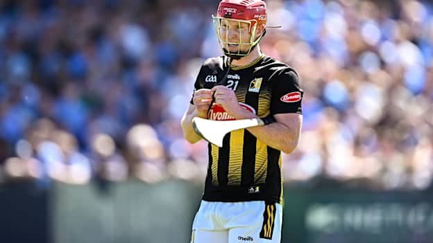 Kilkenny's Adrian Mullen during the Leinster SHC clash against Dublin at Parnell Park in May. Photo by Seb Daly/Sportsfile