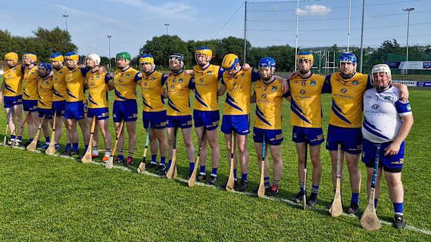 The Burt team before the Donegal SHC Final. Photo by Burt GAA