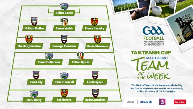 GAA.ie Tailteann Cup Team of the Week.