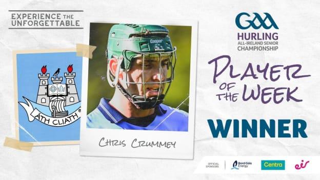 GAA.ie Hurler of the Week Chris Crummey.