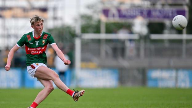 Mayo minor footballer, Kobe McDonald. 