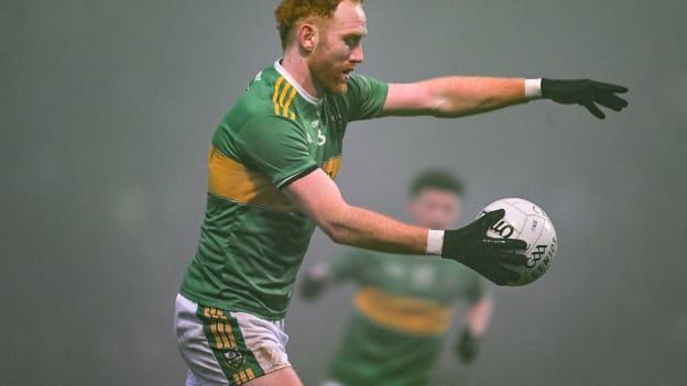 Glen's Conor Glass in AIB All-Ireland Club SFC Semi-Final action against Kilmacud Crokes at Páirc Esler. Photo by Daire Brennan/Sportsfile
