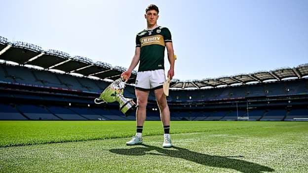 Kerry's Jamesie O'Connor pictured ahead of the Christy Ring Cup Final. Photo by Sam Barnes/Sportsfile