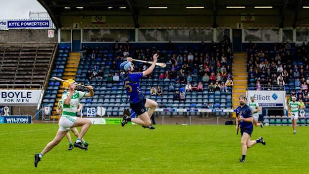 James Tully in action for East Cavan Gaels in the County SHC Final. Photo credit: Mary Mauger. 