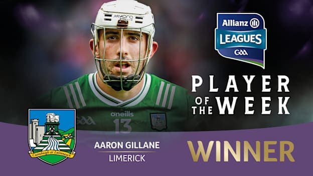 Limerick's Aaron Gillane is this week's GAA.ie Hurler of the Week. 