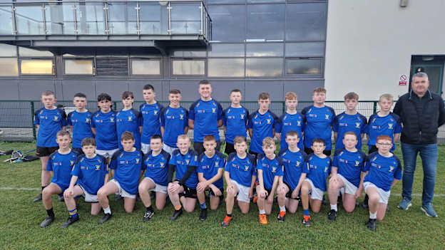 The Keady U-14 hurlers that will contest the county final. 