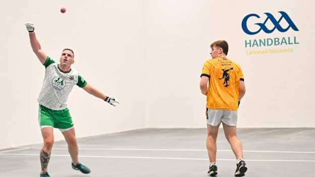Defending All-Ireland Senior Softball Singles champion, Gary McConnell. 