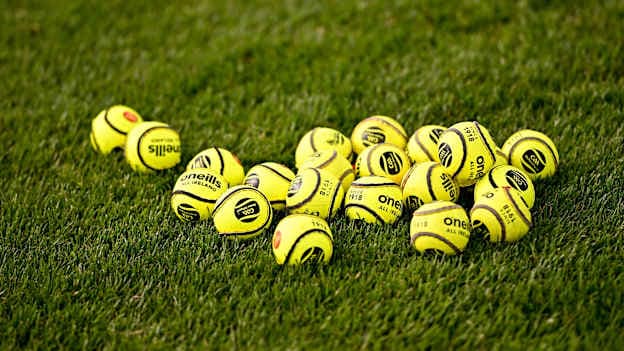 A general view of sliotars. 