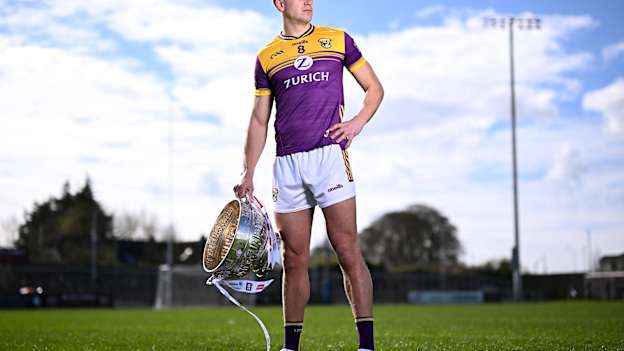 Wexford's Liam Coleman pictured at the launch of the Leinster SFC. Photo by Piaras Ó Mídheach/Sportsfile