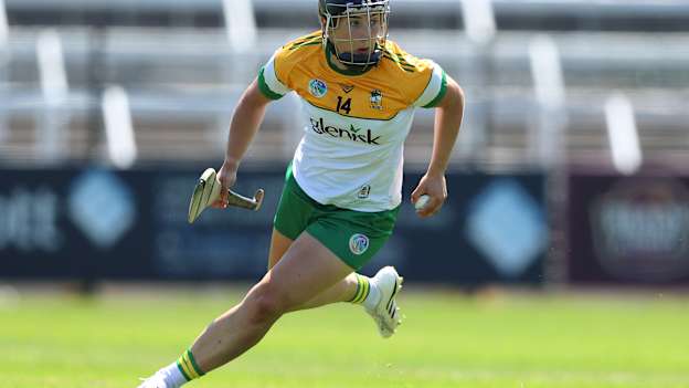Offaly's Mairead Teehan in action.