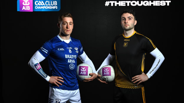 AIB ambassadors and footballers, Ciaran Brady of Arva, Cavan and Cathal Keane of Listowel Emmets, Kerry, pictured ahead of this weekend’s AIB GAA Club Football All-Ireland Intermediate Championship Final, between Arva vs Listowel Emmets. This season, AIB will honour #TheToughest players in Gaelic Games - those who persevere no matter what, giving their all for their club and community. AIB is in its 33rd year supporting the AIB GAA All-Ireland Club Championships. Photo by Sam Barnes/Sportsfile.