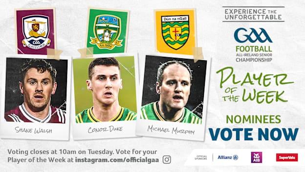 GAA.ie Footballer of the Week nominees