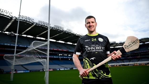 John West Féile Ambassador and Kilkenny hurler Eoin Murphy pictured at the launch of the John West Féile 2024 at Croke Park. Photo by Ramsey Cardy/Sportsfile