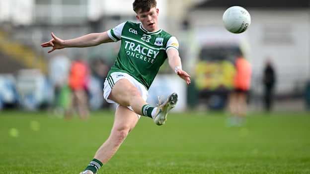Mattie McDermott of Fermanagh. Photo by Ramsey Cardy/Sportsfile
