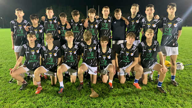 The 'Joe McDonagh' team taking part in the CENTAL U15 regional hurling tournament is made up of players from Burren Rangers, Naomh Eoin, and Kildavin-Clonegal GAA clubs.