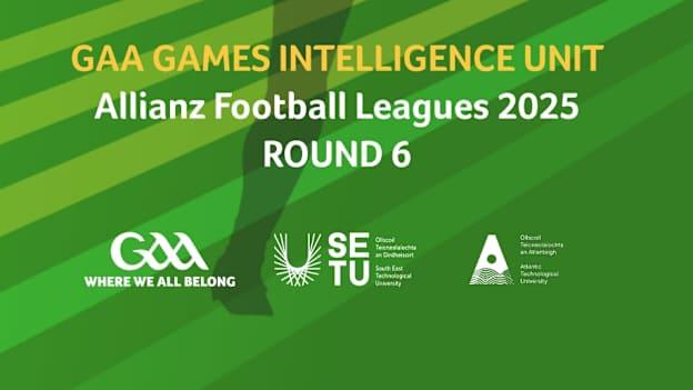 The GAA Games Intelligence Unit has released a report on Round 6 of the Allianz Football League.