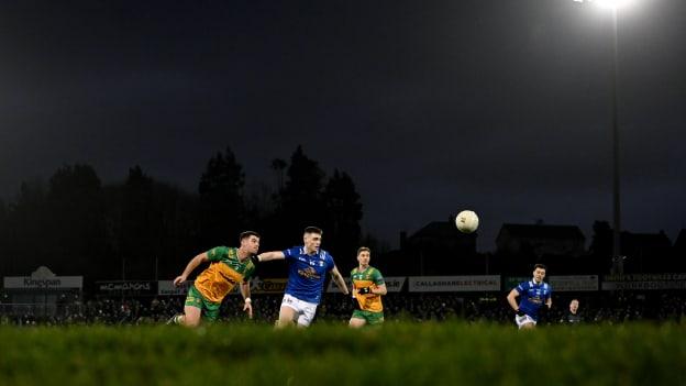 Donegal's Daire Ó Baoill has made a significant impact in the early rounds of the 2024 Allianz Football League. Photo by Stephen McCarthy/Sportsfile