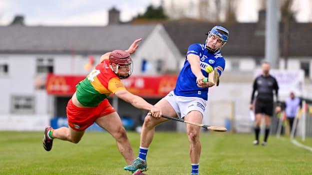 Tabharfaidh Ceatharlach agus Laois aghaidh ar a chéile i gCraobhchomórtas Chorn Sheosaimh Mhic Dhonncha Dé Sathairn