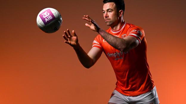 Aidan Forker of Armagh, at the AIB launch of the 2024 GAA All-Ireland Senior Football Championships at the D-Light Studios in Dublin. AIB marking it’s ninth year sponsoring the GAA All-Ireland Senior Football Championships, will once again celebrate #TheToughest players in Gaelic Games - highlighting the grit, determination and passion that is required to win this year’s Championship. Photo by David Fitzgerald/Sportsfile