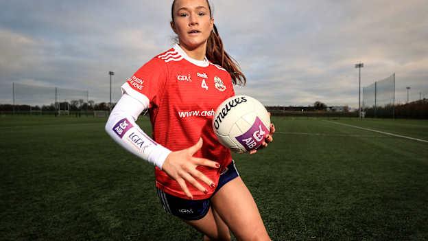 Kilkerrin-Clonberne's Niamh Divilly pictured ahead of the AIB All-Ireland Club Ladies Senior Football Final against Kilmacud Crokes.