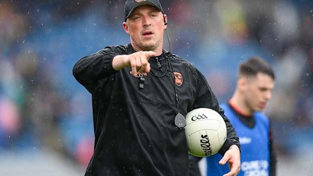Armagh senior football team selector Kieran Donaghy. Photo by Stephen McCarthy/Sportsfile