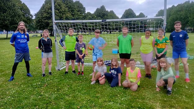 Matt Hutchinson's youth development work has brought Gaelic football to a number of primary schools in Wales and revitalised St. Colmcille's GAA club at underage level. 