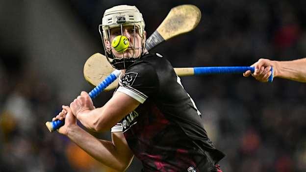 Rory Burke scored nine points for Galway in their Dalata Hotel Group Leinster U20 Hurling Championship victory over Offaly. 