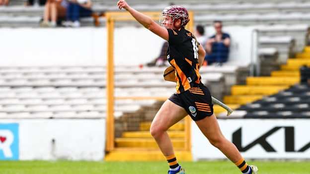 Kilkenny's Aoife Prendergast celebrates. 