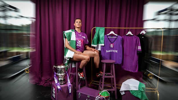 Aimee Mackin pictured at the launch of the 2026/2027 AIB All-Ireland Club Championships.
